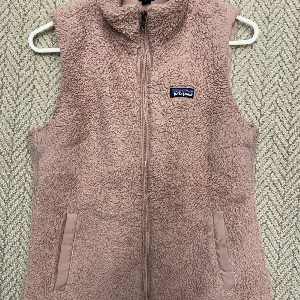 Patagonia Pink Fleece Vest